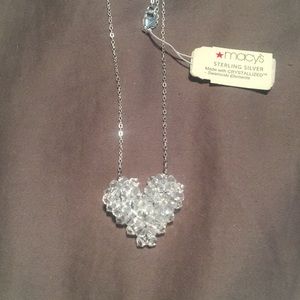 Swarovski Crystal Silver Necklace